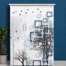 Tủ Nhựa 3D 3 Cánh TA3D01