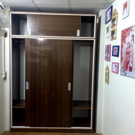 Tủ nhựa cao cấp cánh lùa 