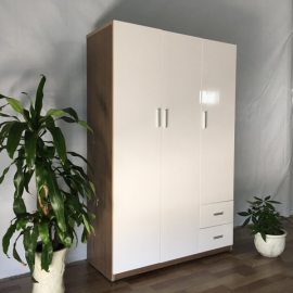 Tủ Nhựa 3 Cánh Trắng TA3003