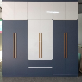 Tủ nhựa cao cấp Ecoplast Luxury 01 kết hợp trắng 