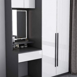 TAE39 Mẫu tủ kèm bàn trang điểm 