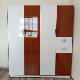 Tủ nhựa đài loan 4 cánh phong cách lạ đẹp 